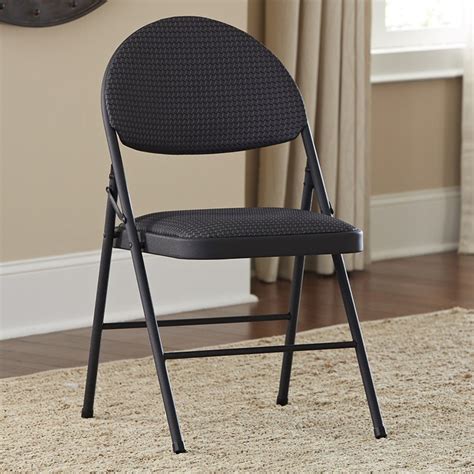 folding chairs with cushion costco